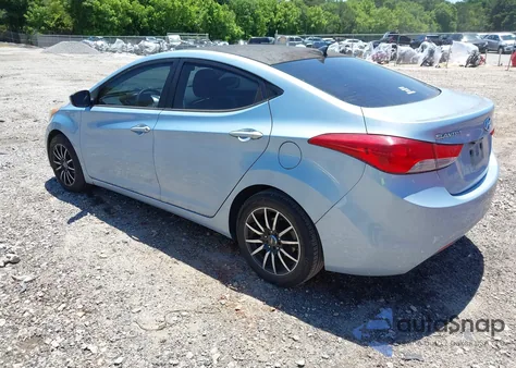 2011 Hyundai Elantra Gls (Ulsan Plant) z USA, uszkodzony, nr VIN KMHDH4AE2BU084339